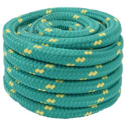 Corde de bateau 10 m 3 Vert PP