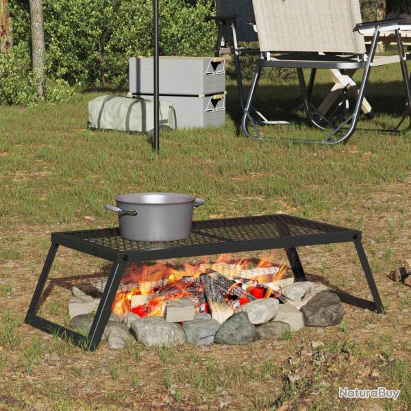Gril de camping pliable Noir 58 x 31 x 2 cm Acier alli�