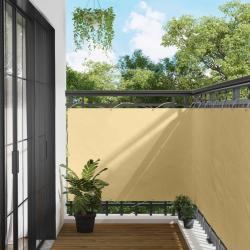 &Eacute;cran de balcon Sable 110 x 1000 cm Tissu Oxford