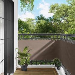 &Eacute;cran de balcon 75 x 200 cm Oxford alu enduit de PU