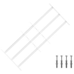 Grille de s&eacute;curit&eacute; pour fen&ecirc;tres avec 3 barres transversales