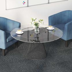Carreau de tapis Gris ciel 50 x 50 cm 36 pcs PP et Bitume