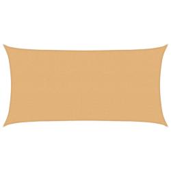 Voile d'ombre Sable 2,5 x 6 m HDPE