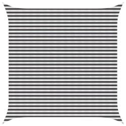 Voile d'ombre Anthracite et blanc 4,5 x 4,5 m HDPE