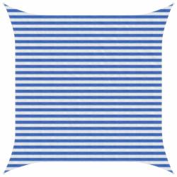 Voile d'ombre Bleu et Blanc 3 x 3 m HDPE