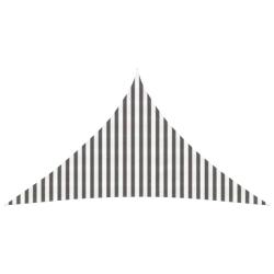 Voile d'ombre Gris clair et blanc 4,5 x 4,5 x 4,5 m HDPE