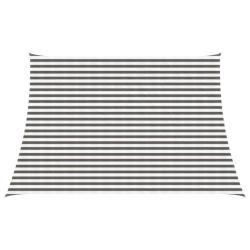 Voile d'ombre Gris clair et blanc 4 / 5 x 3 m HDPE