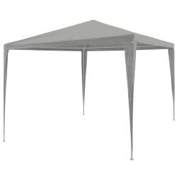 Tente de f&ecirc;te Gris clair 300 x 300 x 255 cm PE et acier