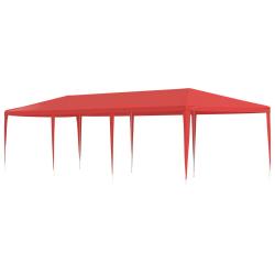 Tente de f&ecirc;te Rouge 900 x 300 x 255 cm PE et acier