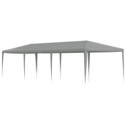 Tente de f&ecirc;te Gris clair 900 x 300 x 255 cm PE et acier