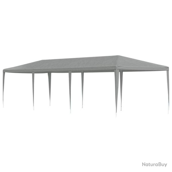Tente de f�te Gris clair 900 x 300 x 255 cm PE et acier
