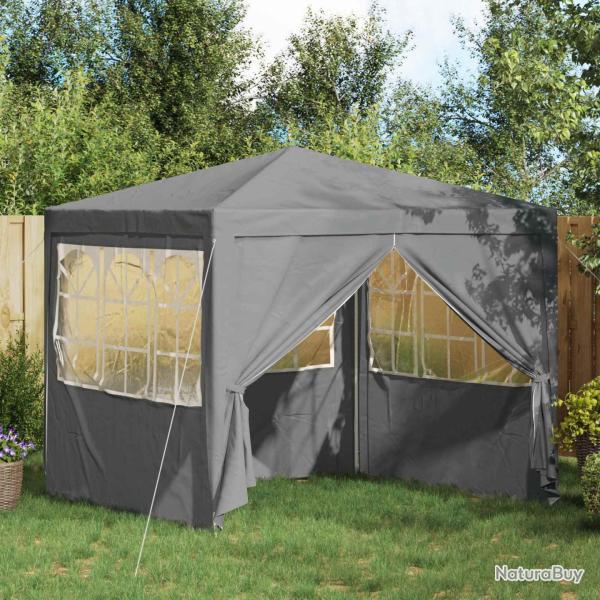Tente de f�te Gris clair 250 x 250 x 240 cm PE et acier