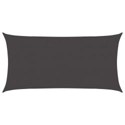 Voile d'ombre Anthracite 2,5 x 6 m HDPE