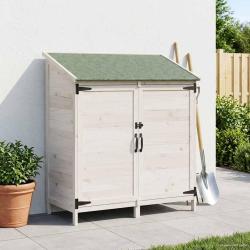 Abri de Blanc 106,5 x 56 x 113,5 cm Bois de Sapin Massif