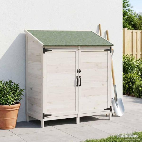 Abri de Blanc 106,5 x 56 x 113,5 cm Bois de Sapin Massif
