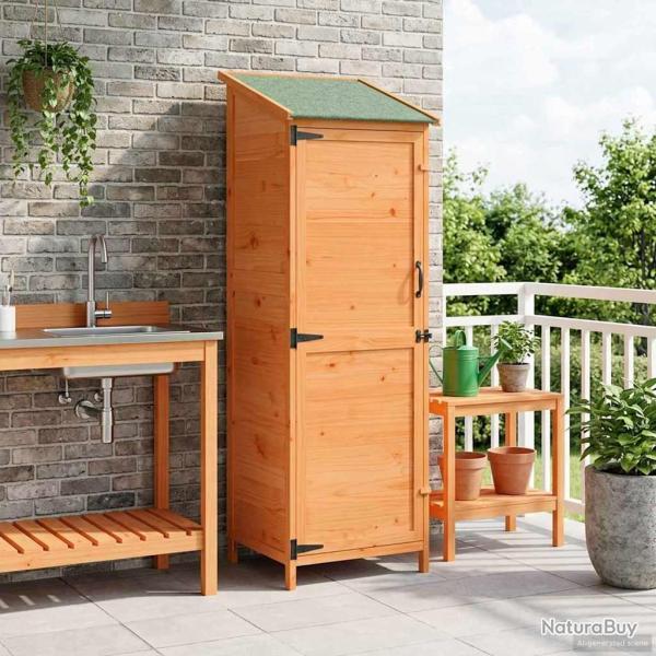 Abri de Marron 59,5 x 56 x 176,5 cm Bois de Sapin Massif