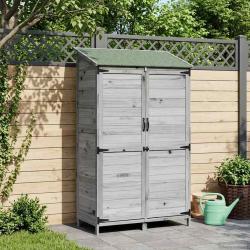 Abri de Gris 106,5 x 56 x 176 cm Bois de Sapin Massif