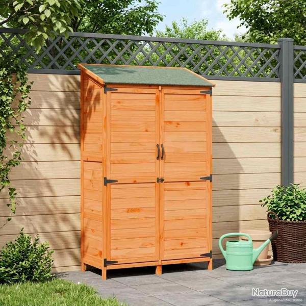 Abri de Marron 106,5 x 56 x 176 cm Bois de Sapin Massif