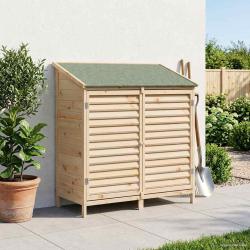 Abri de Naturel 106 x 56 x 113,5 cm Bois de Sapin Massif