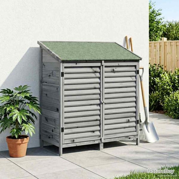 Abri de Gris 106 x 56 x 113,5 cm Bois de Sapin Massif