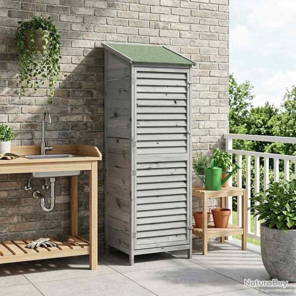 Abri de Gris 59 x 56 x 176 cm Bois de Sapin Massif