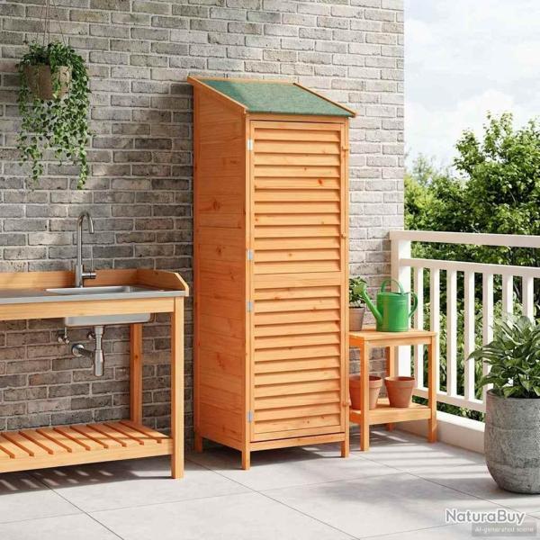 Abri de Marron 59 x 56 x 176 cm Bois de Sapin Massif