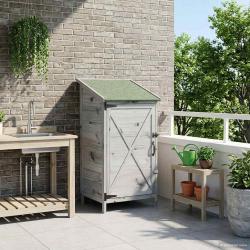 Abri de Gris 59,5 x 56 x 113,5 cm Bois de Sapin Massif