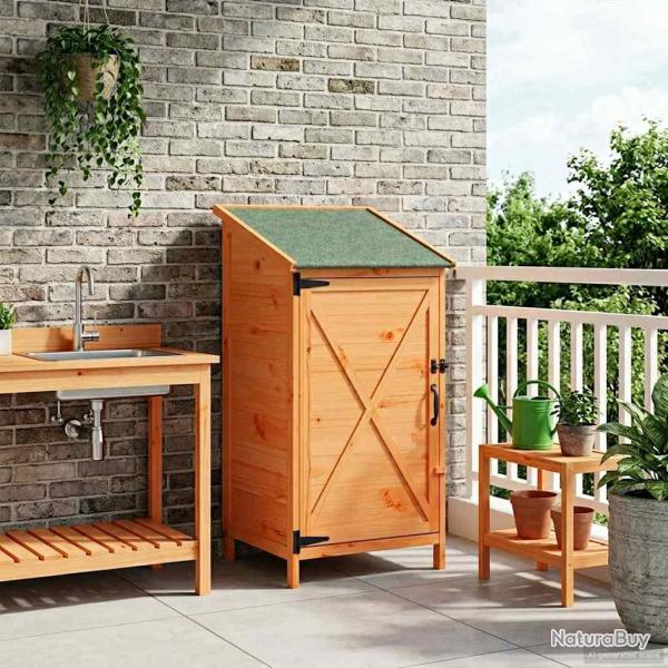 Abri de Marron 59,5 x 56 x 113,5 cm Bois de Sapin Massif