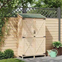 Abri de Naturel 106 x 56 x 176,5 cm Bois de Sapin Massif