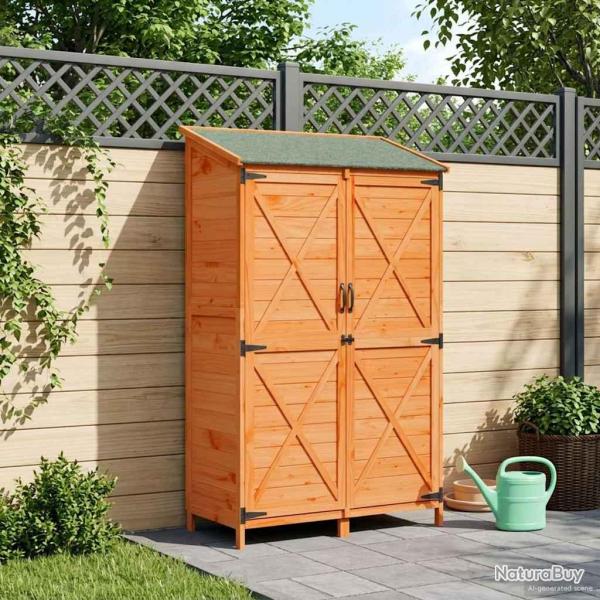 Abri de Marron 106 x 56 x 176,5 cm Bois de Sapin Massif