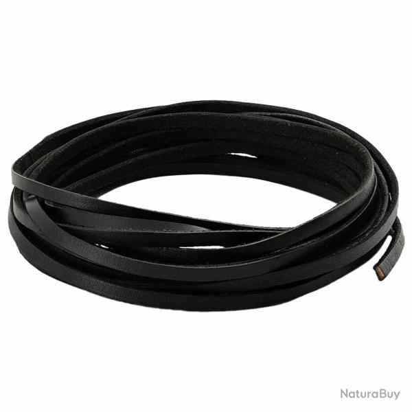 Sangle en Cuir Noir 500 x 0,3 cm Cuir