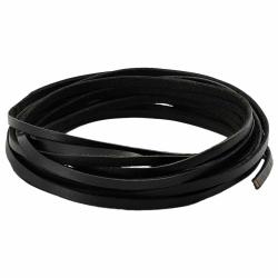 Sangle en Cuir Noir 500 x 0,4 cm Cuir