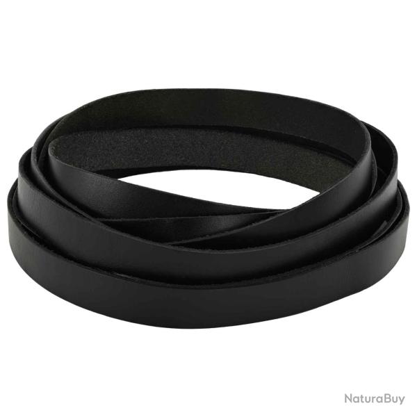 Sangle en Cuir Noir 1000 x 1 cm Cuir