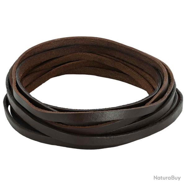 Sangle en Cuir Marron fonc� 500 x 0,6 cm Cuir