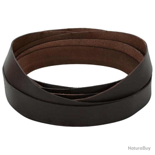 Sangle en Cuir Marron fonc� 500 x 3,5 cm Cuir