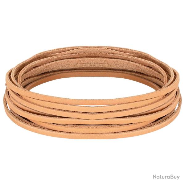 Sangle en Cuir Marron Clair 200 x 0,3 cm Cuir