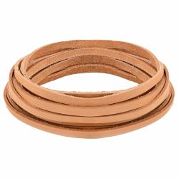 Sangle en Cuir Marron Clair 1000 x 0,8 cm Cuir