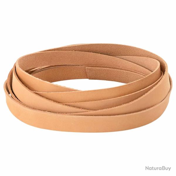 Sangle en Cuir Marron Clair 200 x 2 cm Cuir