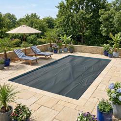 Couverture de piscine solaire extra &eacute;paisse 600 x 300 cm 400 um