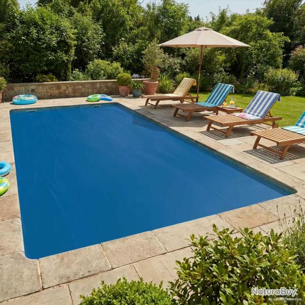 Couverture de piscine solaire extra �paisse 400 x 200 cm 400 um