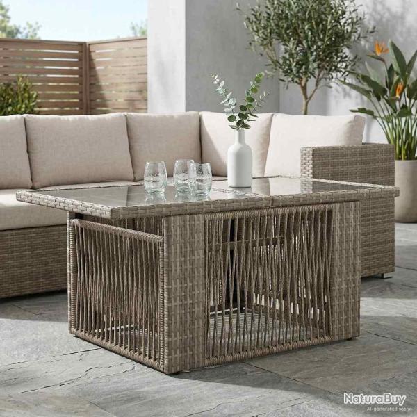 Table de relevable Gris 100 x 55 x 37 cm