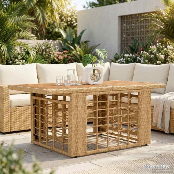 Table de relevable Naturel 100 x 55 x 37 cm