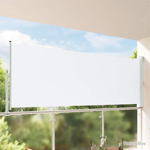Auvent lat�ral 117 x 300 cm 100% polyester fer acier