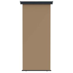 Store lat&eacute;ral de balcon 60 x 250 cm 100% polyester fer acier