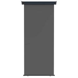 Store lat&eacute;ral de balcon 80 x 250 cm 100% polyester fer acier