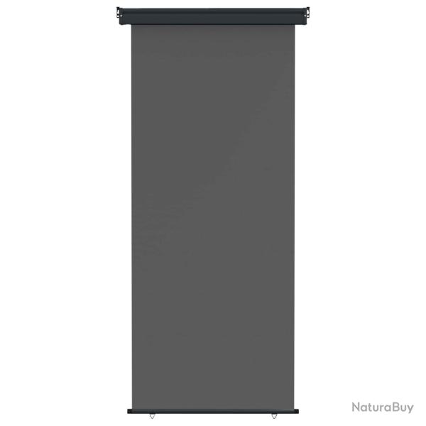 Store lat�ral de balcon 80 x 250 cm 100% polyester fer acier