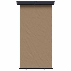 Store lat&eacute;ral de balcon 170 x 250 cm 100% polyester fer acier