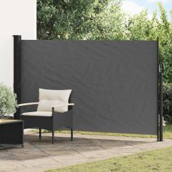 Store lat&eacute;ral r&eacute;tractable Anthracite 300 x 170 cm Polyester