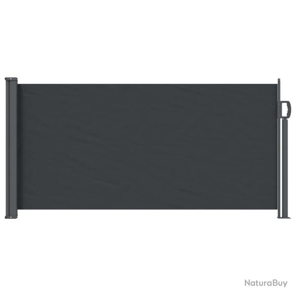 Store lat�ral r�tractable Noir 300 x 100 cm Polyester