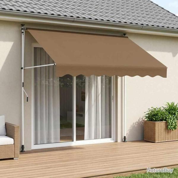 Auvent r�tractable manuel Beige 300 cm
